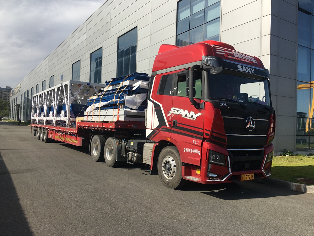 项目发货| K8凯发股份又一生产线发货西北 助力西北基础建设